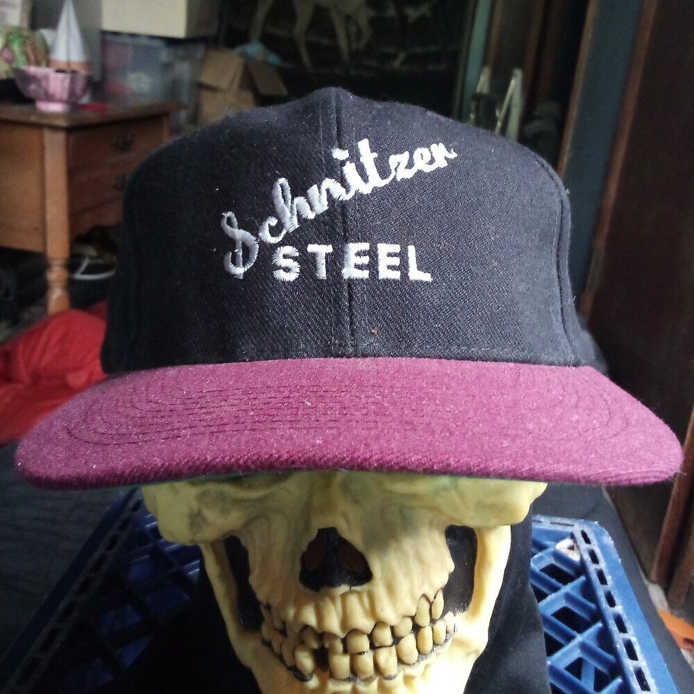 Deadstock Vintage Schnitzer Steel Snap Hat Cap